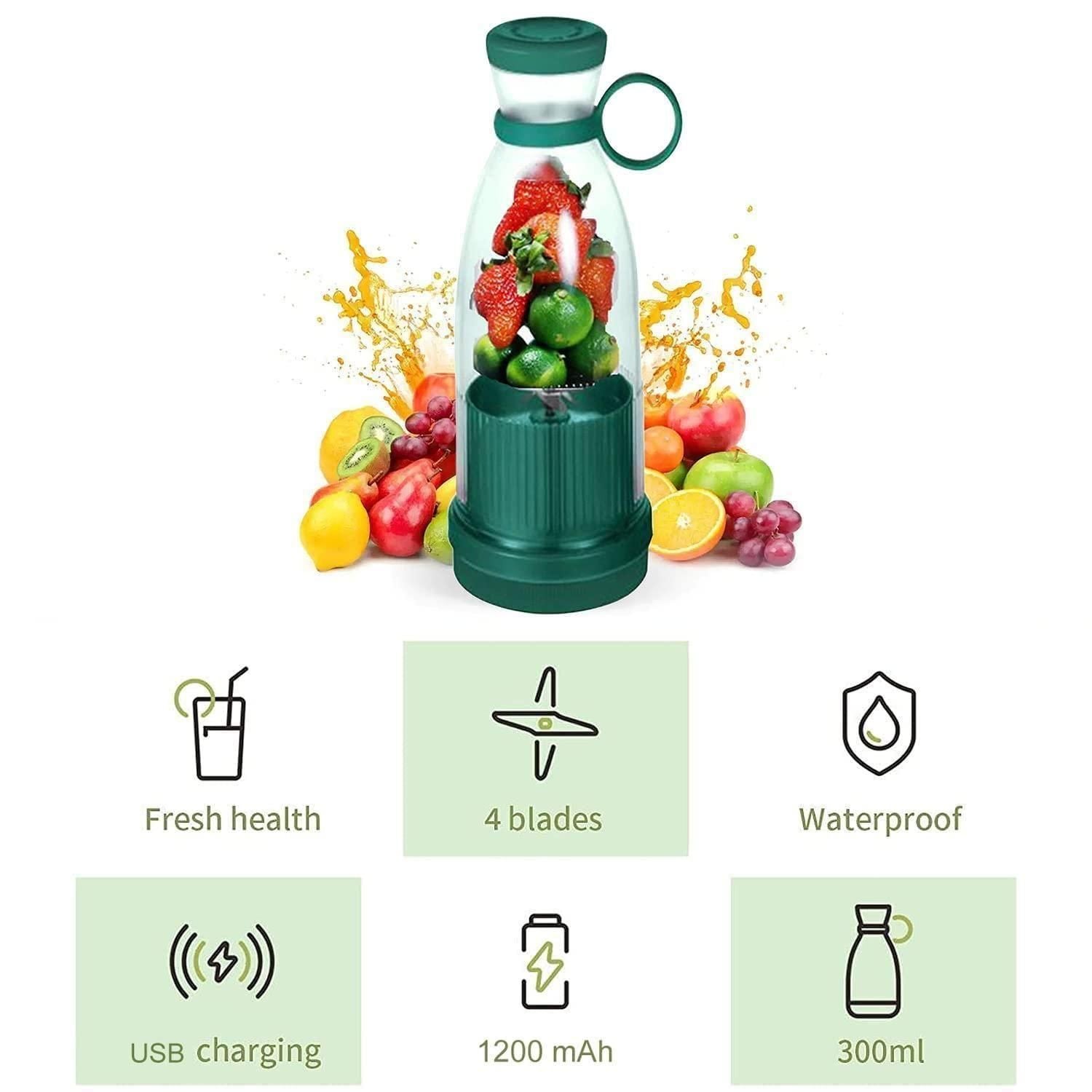 Electric Mini Juicer Bottle
