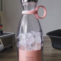 Electric Mini Juicer Bottle | USB Blender for Fruits & Shakes | Lightweight & Rechargeable
